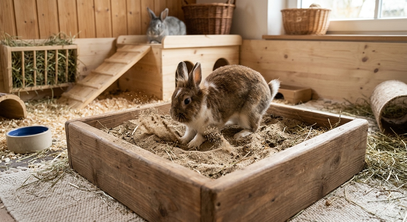 Die beste Buddelkiste für Kaninchen: Geniale Hacks zur Zweckentfremdung